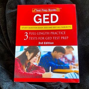 New GED test prep book 2021 and 2020